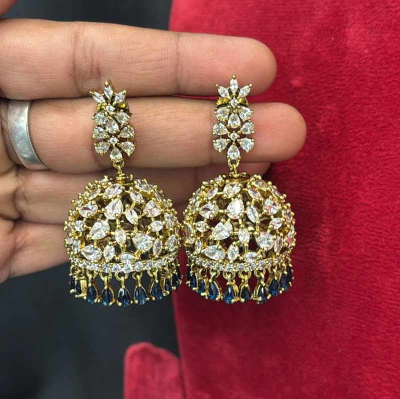 gj-polish-ad-stone-jhumka-earrings