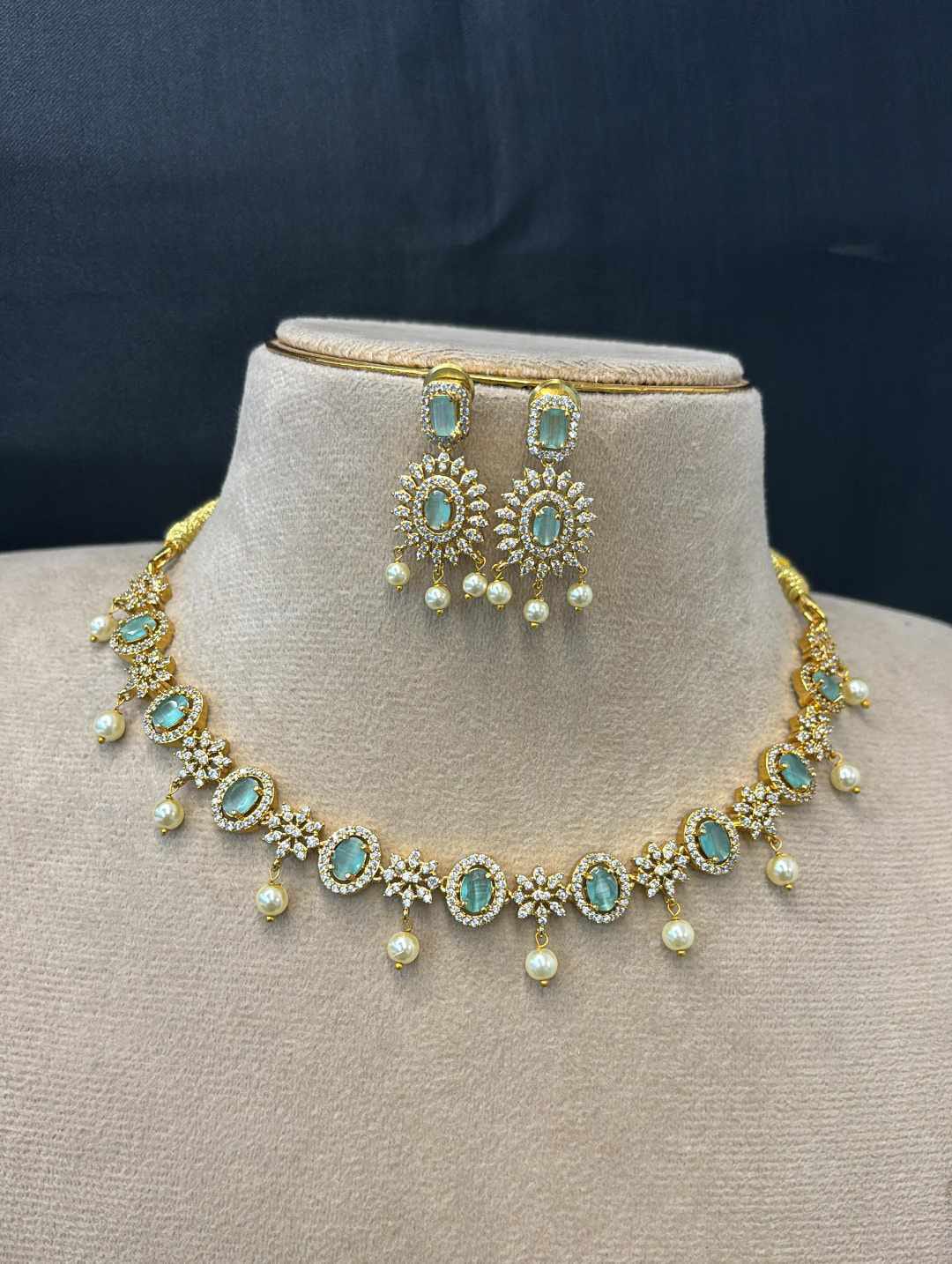 ad-stone-gold-finish-necklace-set