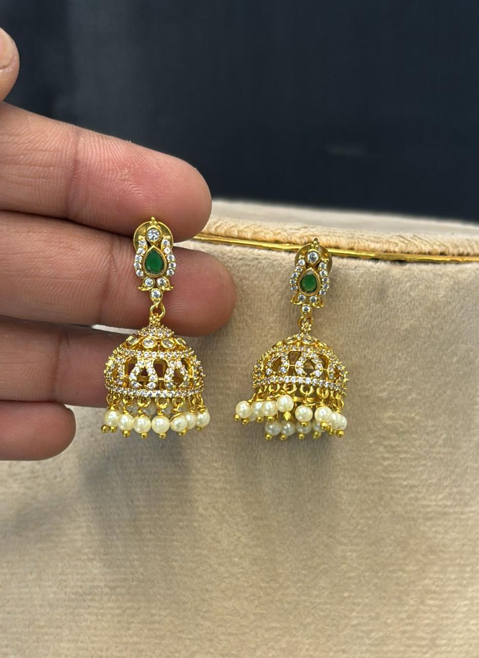 matt-finish-ad-stone-earrings