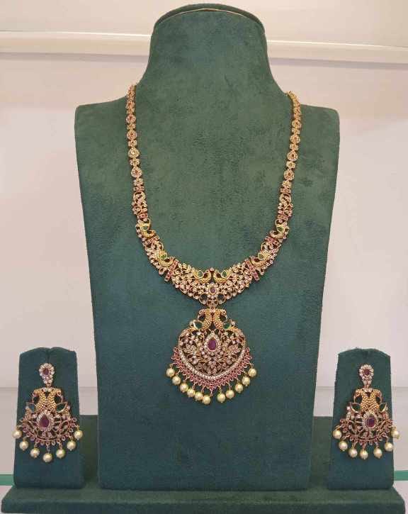 Matt Finish AD Stone Antique Design Haram Set