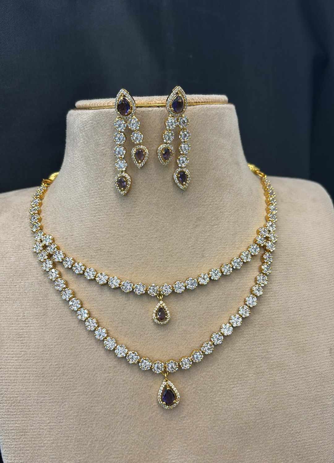 gj-polish-ad-stone-2-layer-necklace-set
