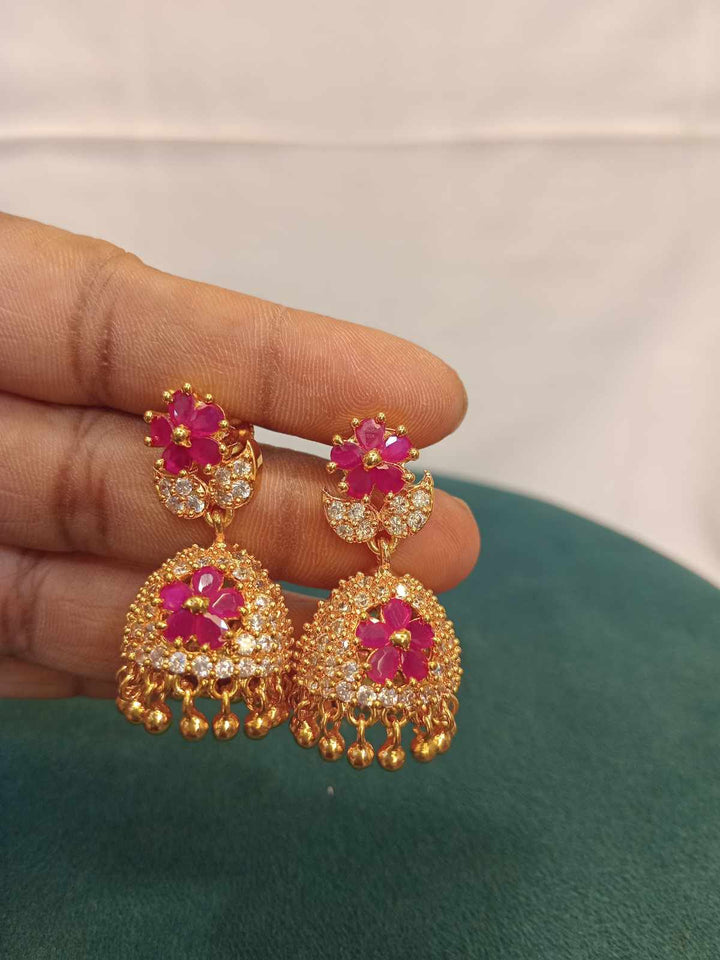AD Stone 1 Gram Jhumka