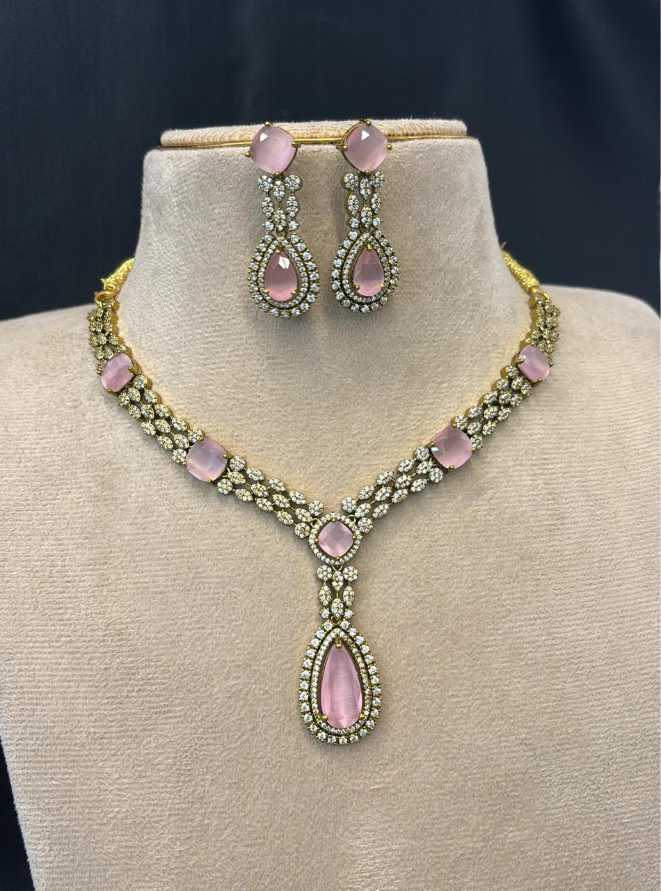 ad-stone-mehndi-polish-necklace-set