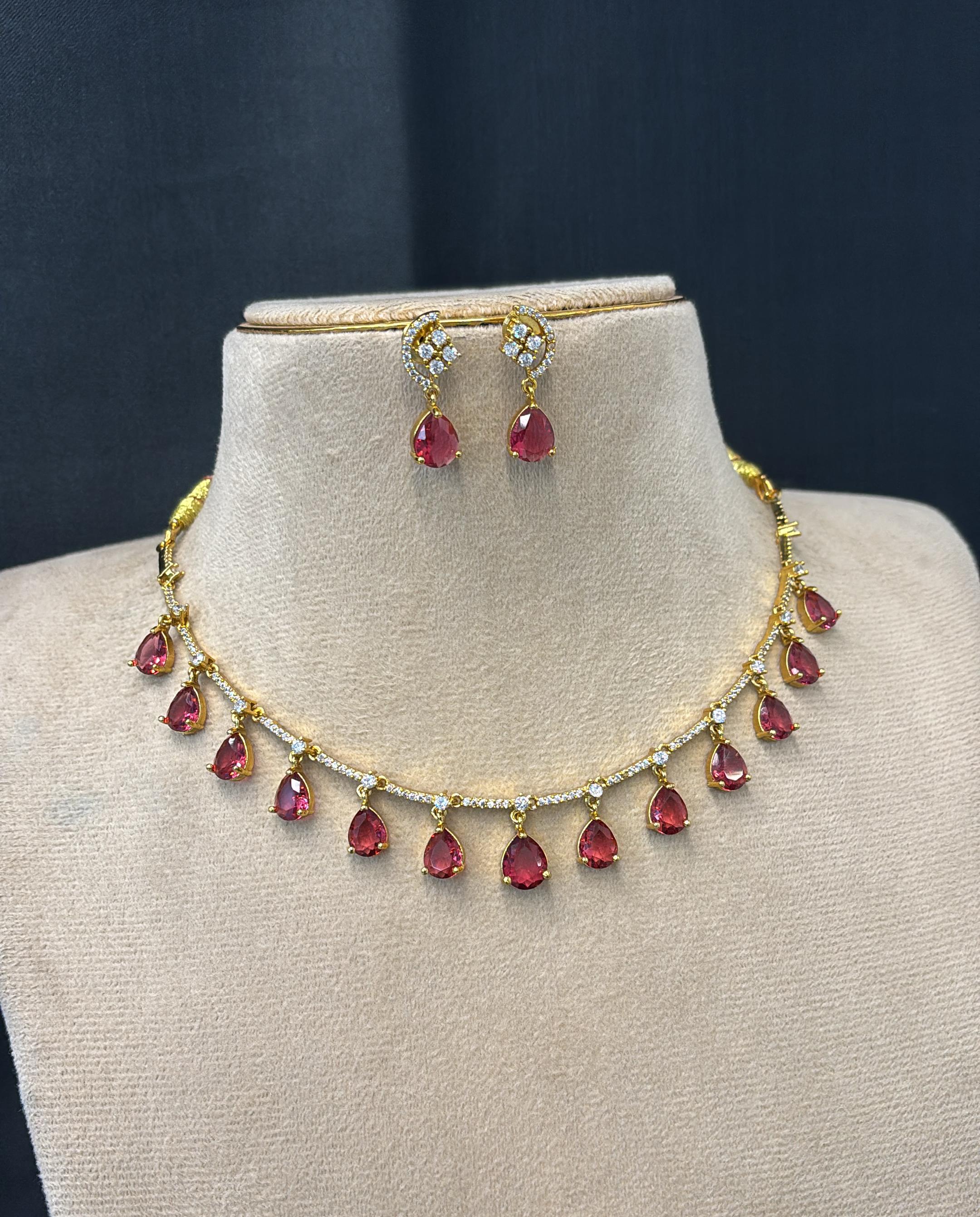 ad-stone-necklace-set-matt-finish