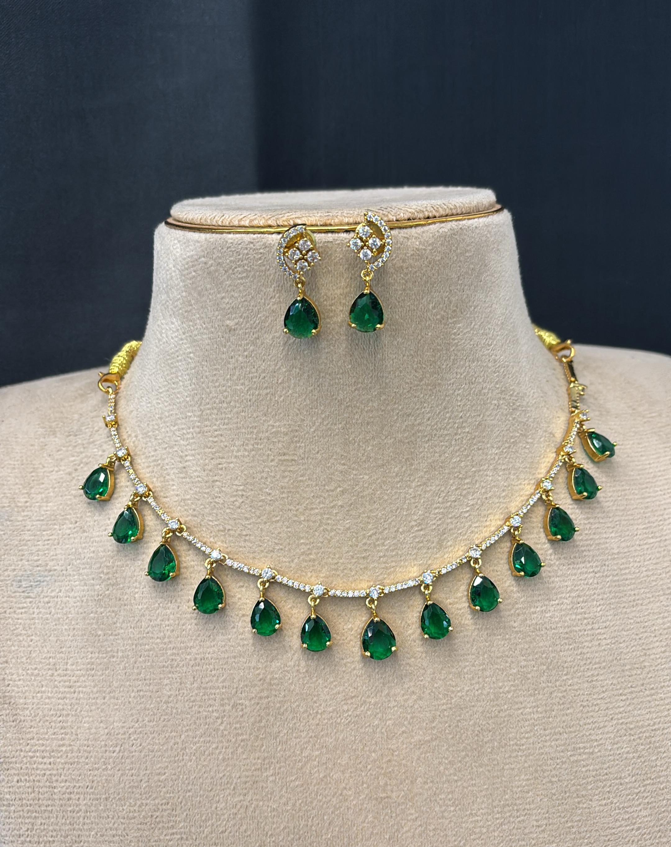 ad-stone-necklace-set-matt-finish