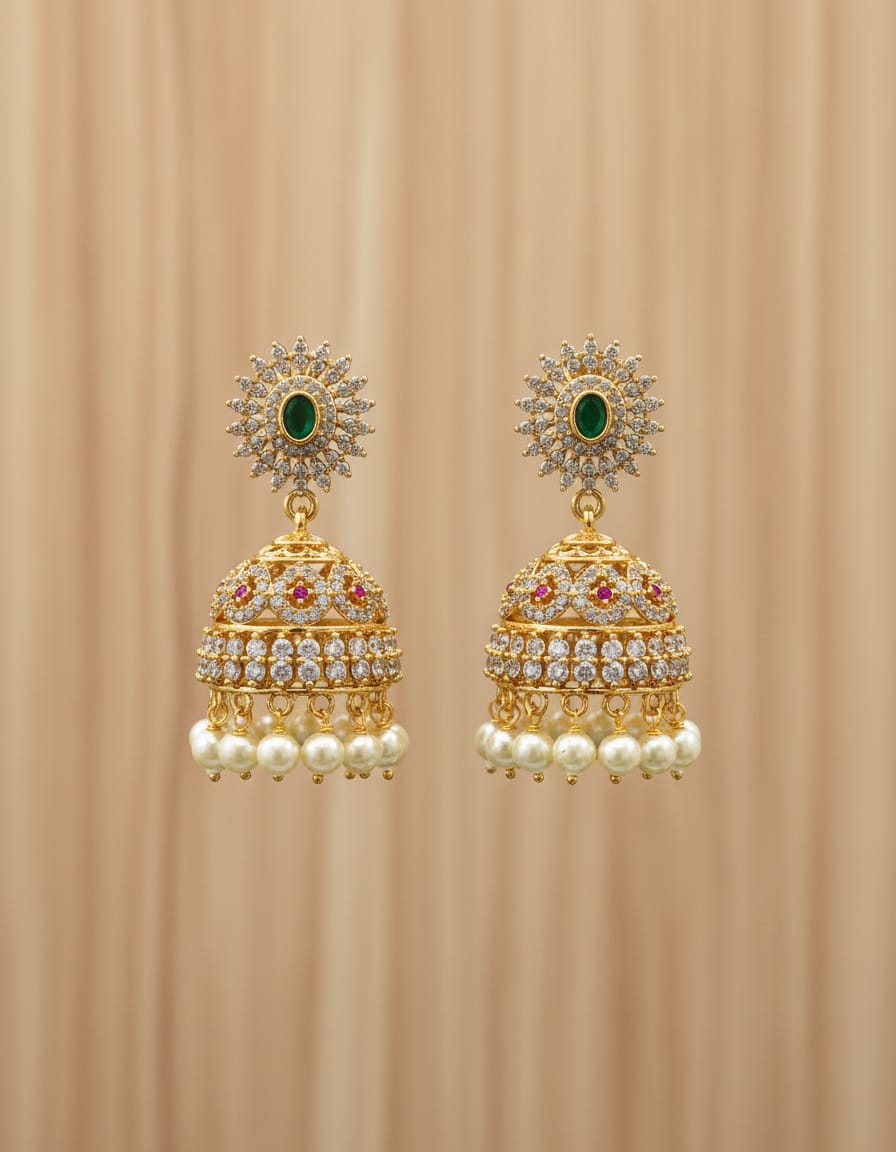 ad-stone-matt-finish-earrings