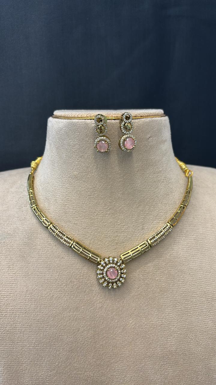 matt-finish-ad-stone-necklace-set