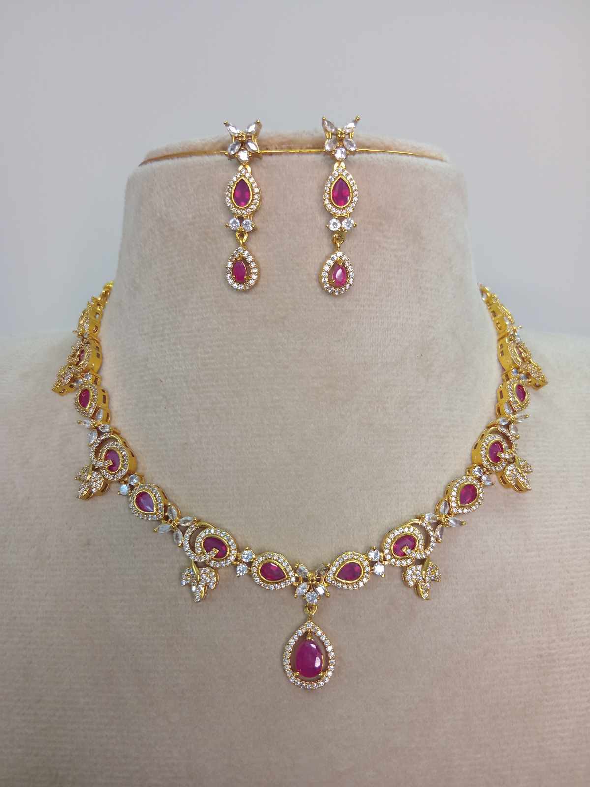 ad-stone-matt-finish-necklace-set
