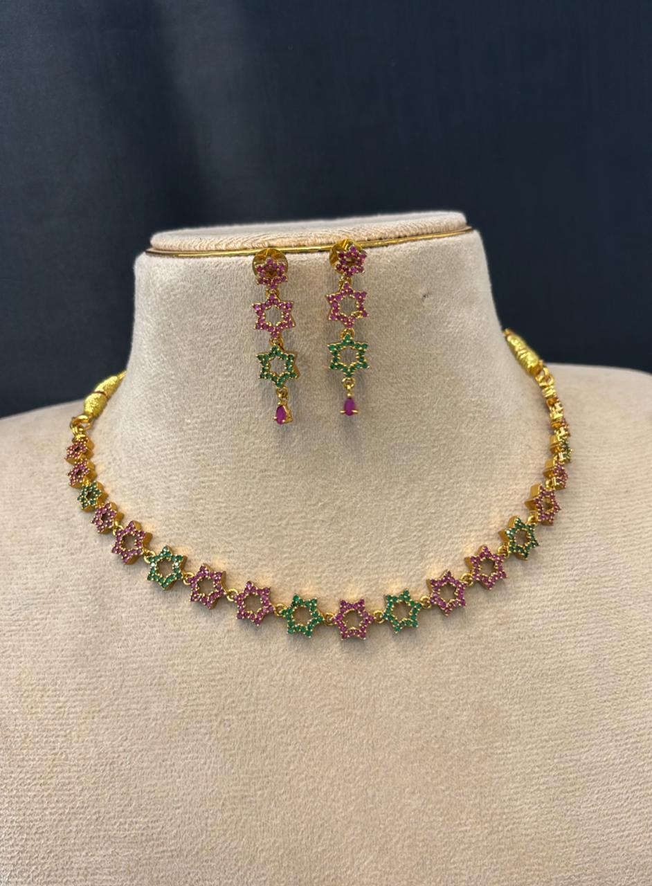 ad-stone-star-design-necklace-set