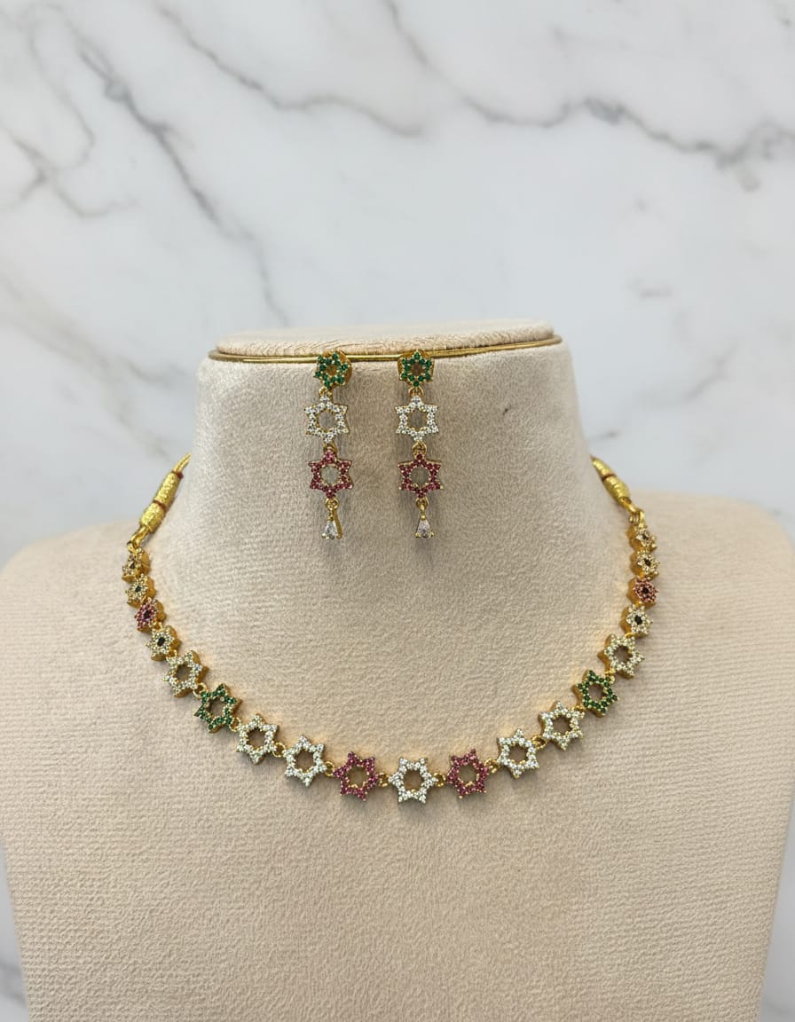 ad-stone-star-design-necklace-set