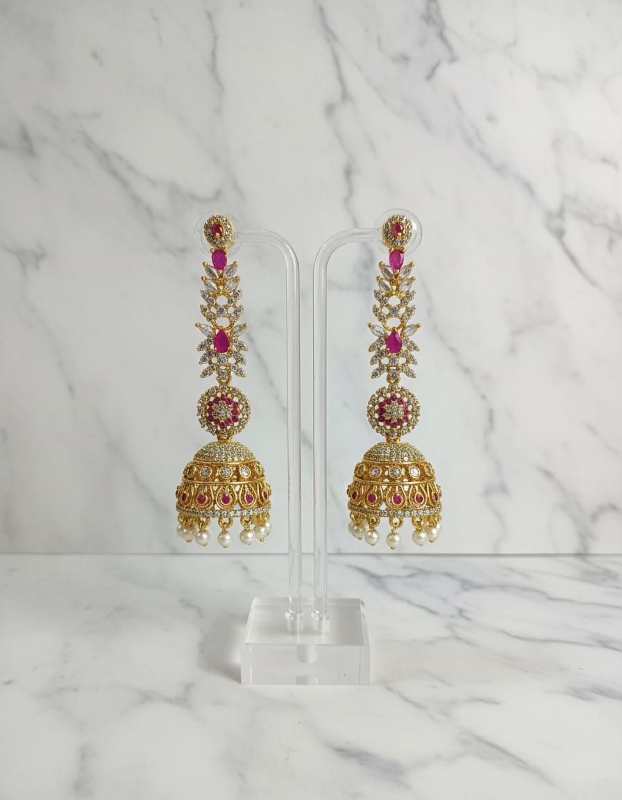 matt-finish-ad-stone-jhumka-with-mattal