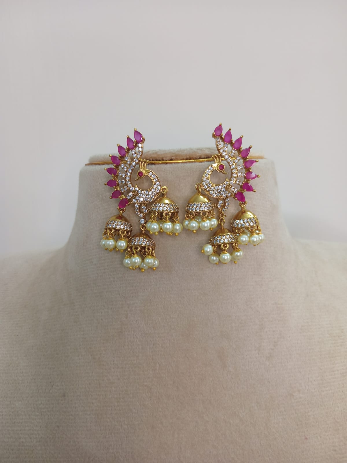 ad-stone-peacock-jhumka-earrings