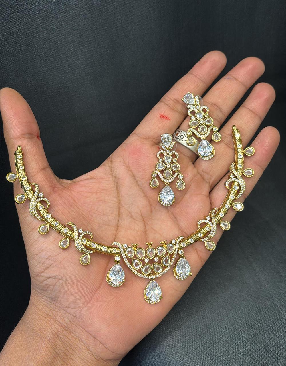 ad-stone-matt-finish-necklace-set