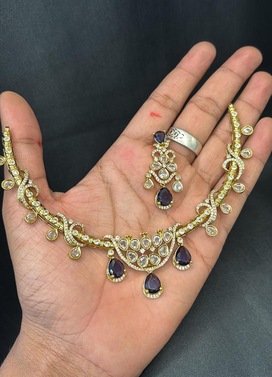 ad-stone-matt-finish-necklace-set