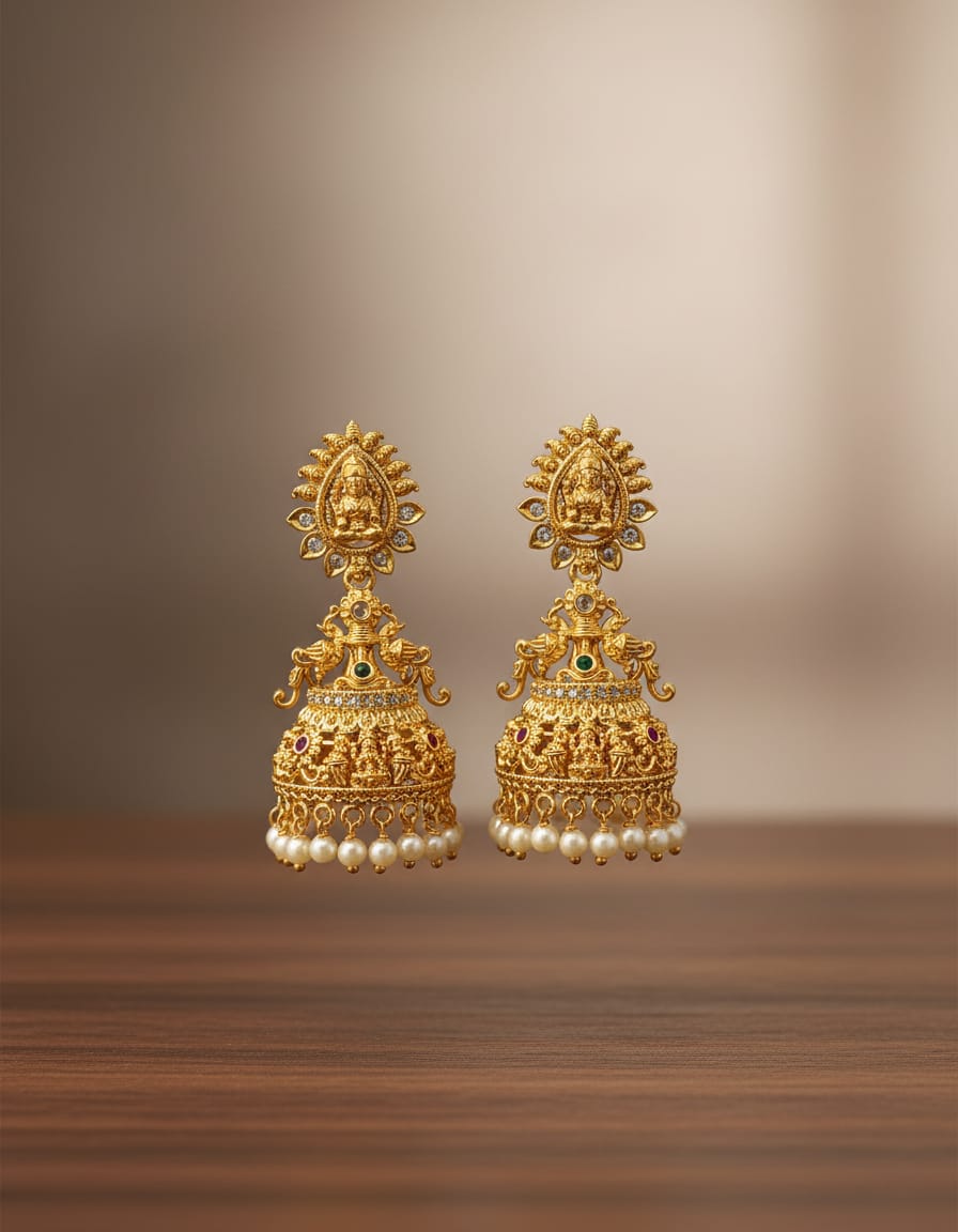 matt-finish-lakshmi-jhumka-with-ad-stone