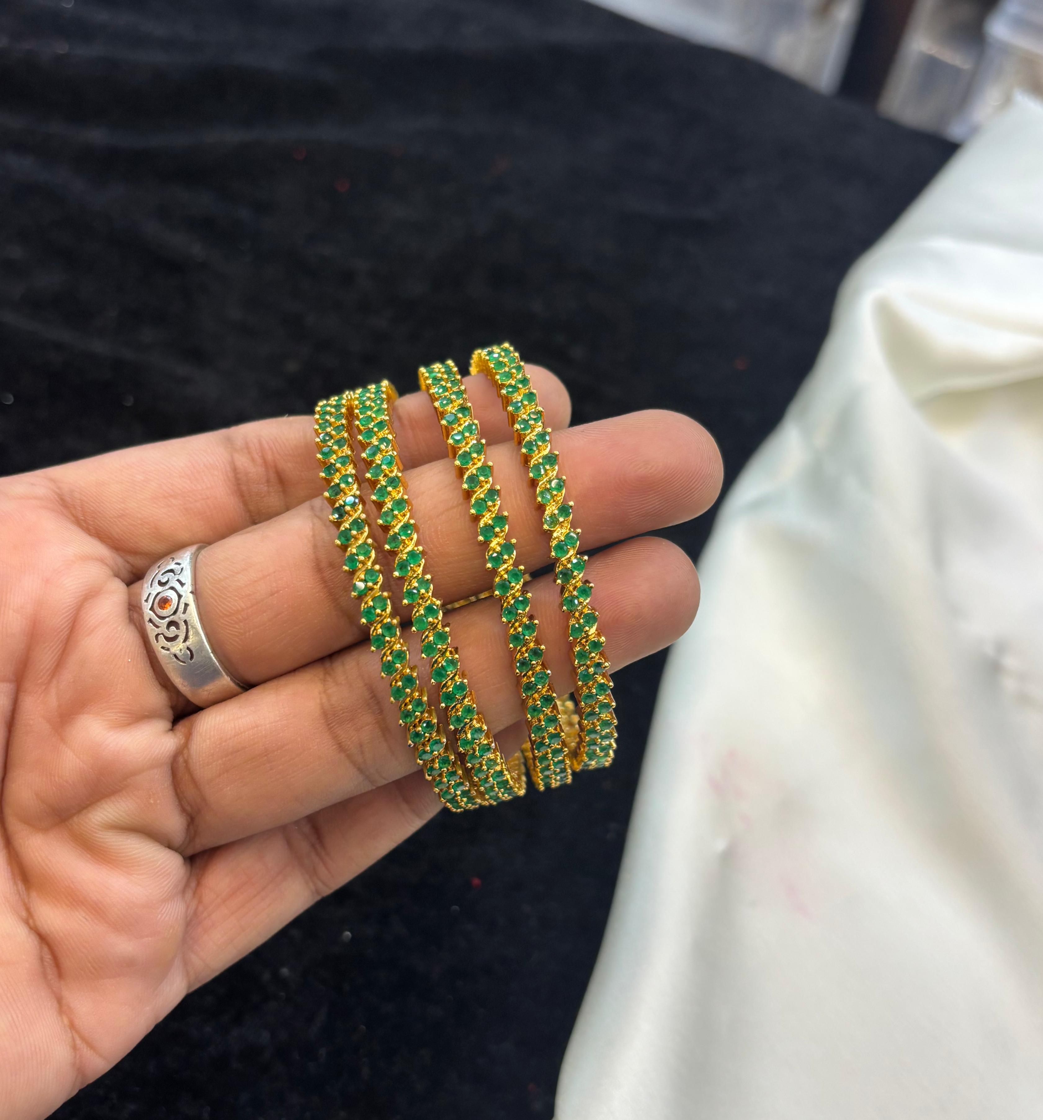 gold-polish-ad-stone-bangles