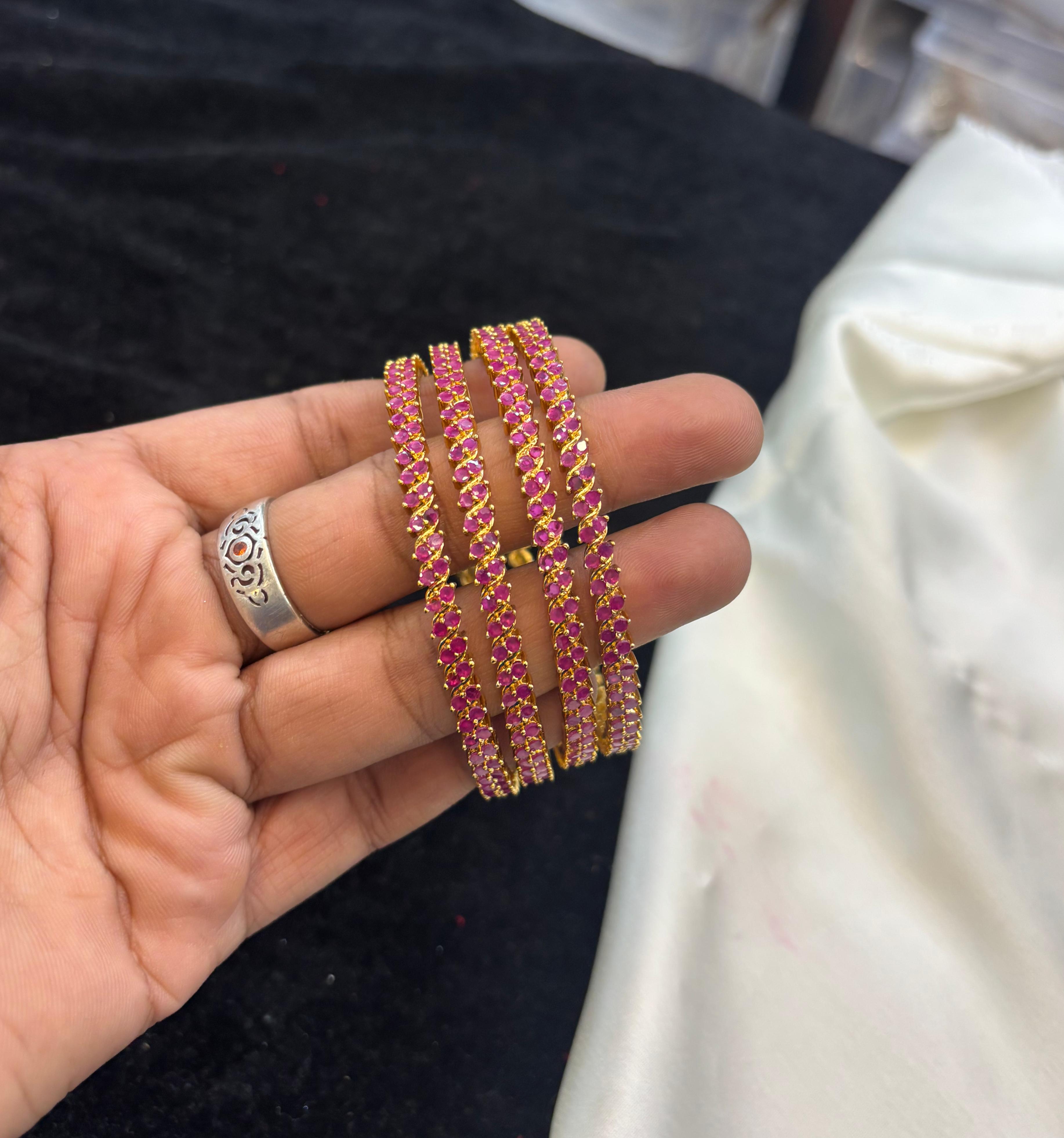 gold-polish-ad-stone-bangles