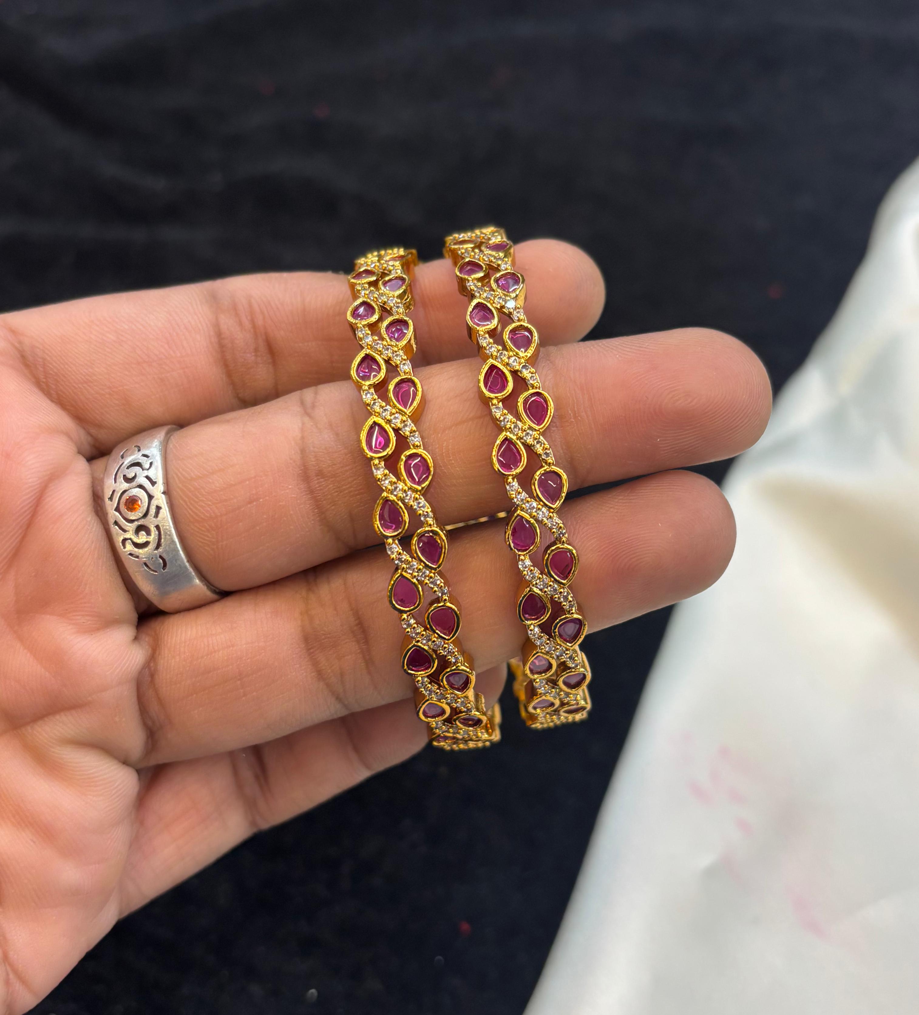 gold-polish-ad-stone-bangles