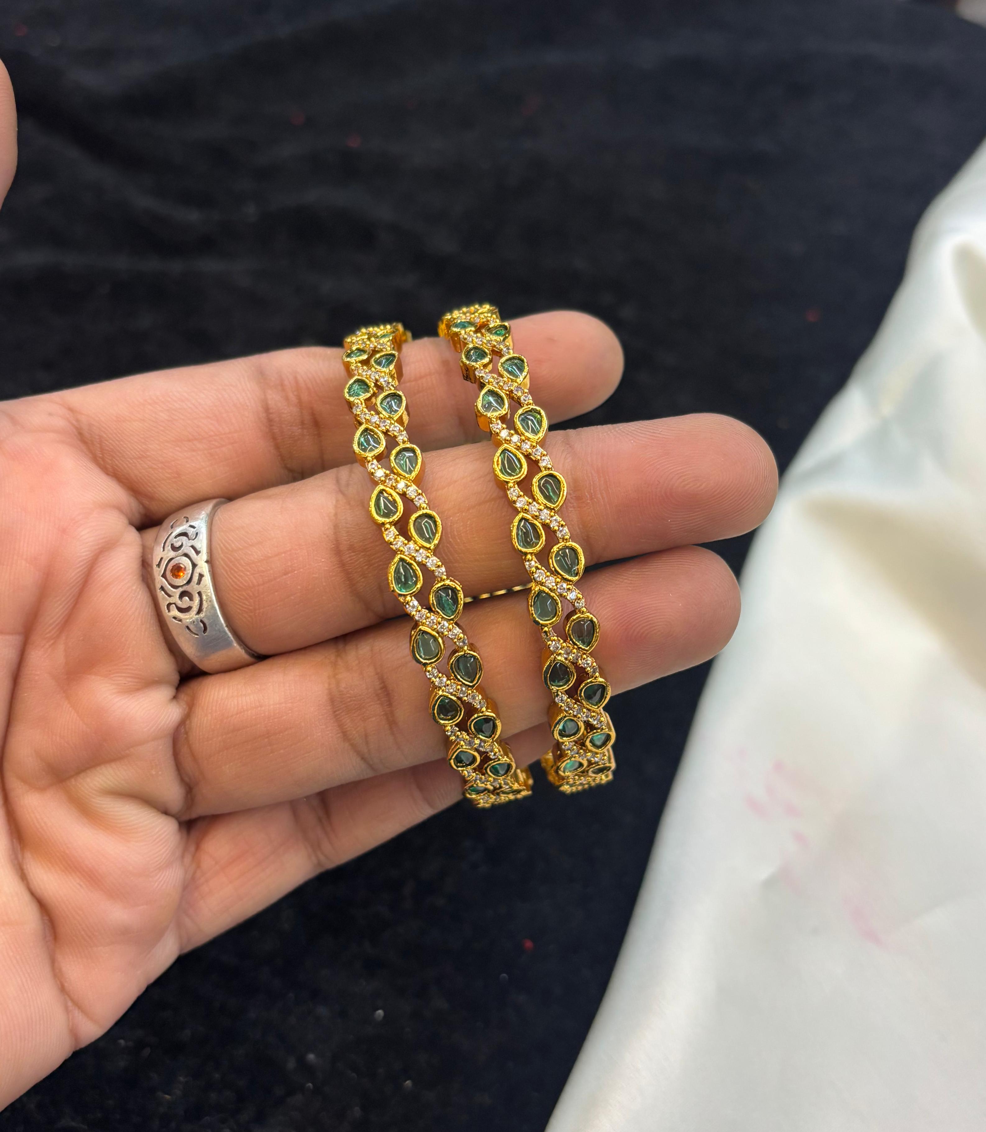 gold-polish-ad-stone-bangles