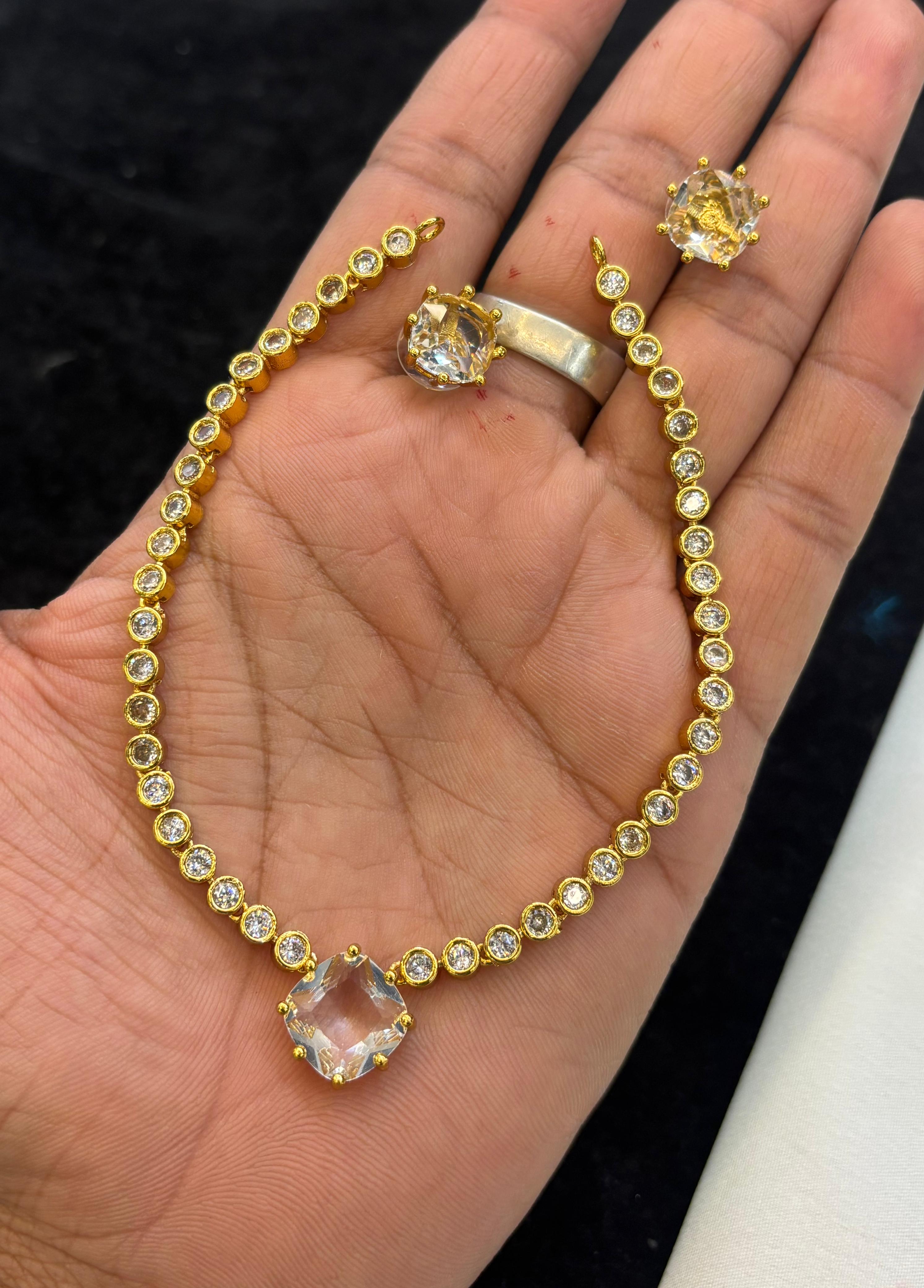 gold-finish-ad-stone-necklace-set