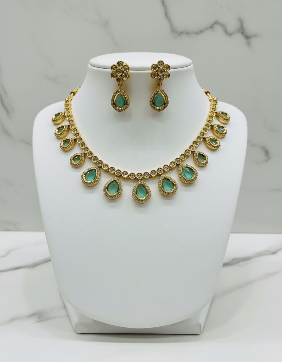 ad-stone-gold-finish-necklace-set