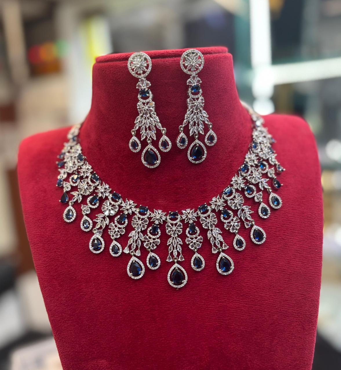 silver-polish-ad-stone-necklace-set