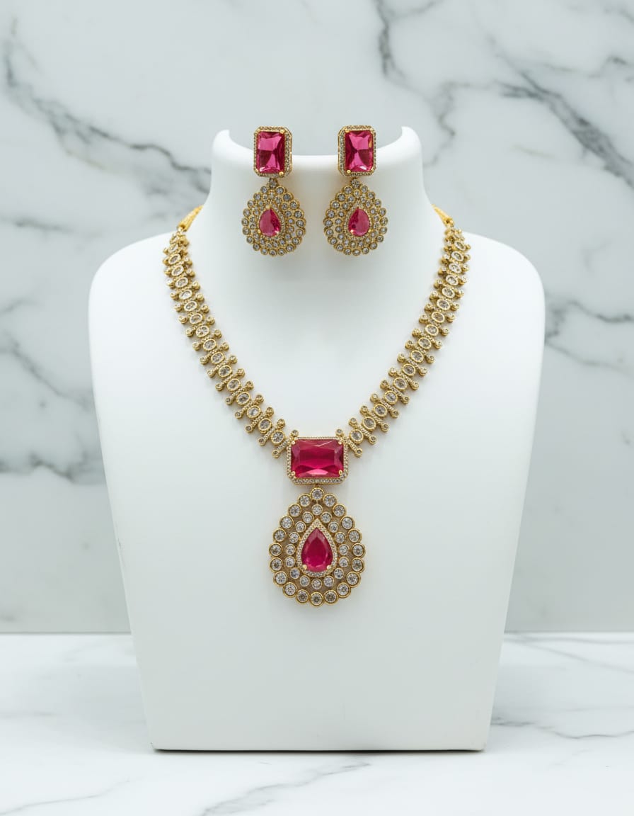 mehndi-polish-ad-stone-necklace-set