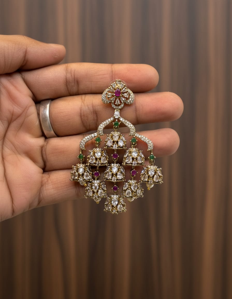 mehndi-polish-ad-stone-earrings