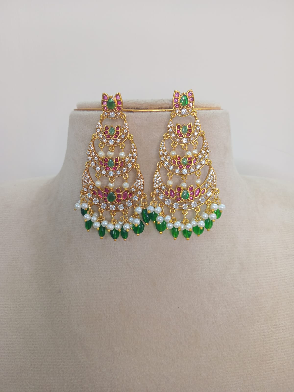 chandbali-ad-stone-long-earrings