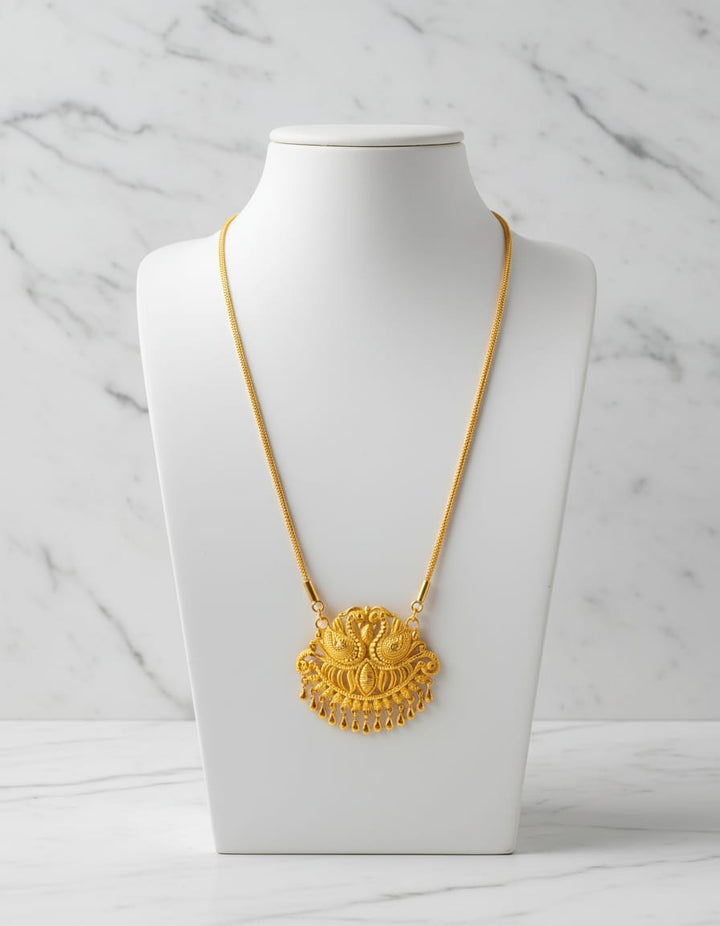 Matt Finish Hamsa Design Dollar Chain