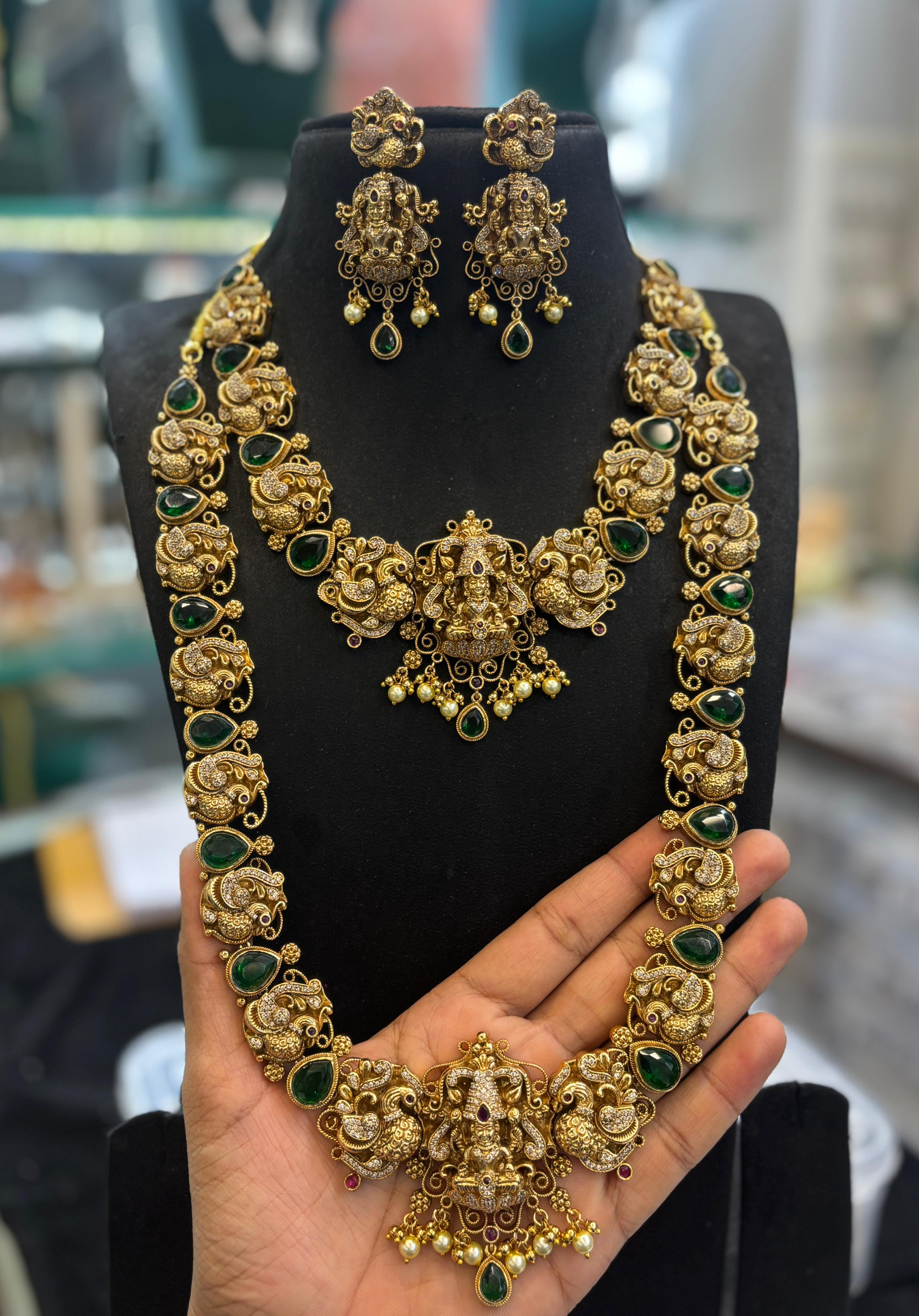antique-finish-3d-design-bridal-set
