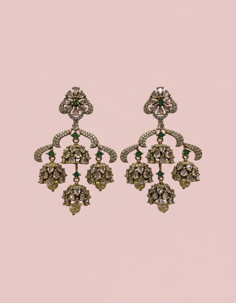 mehndi-polish-ad-stone-earrings
