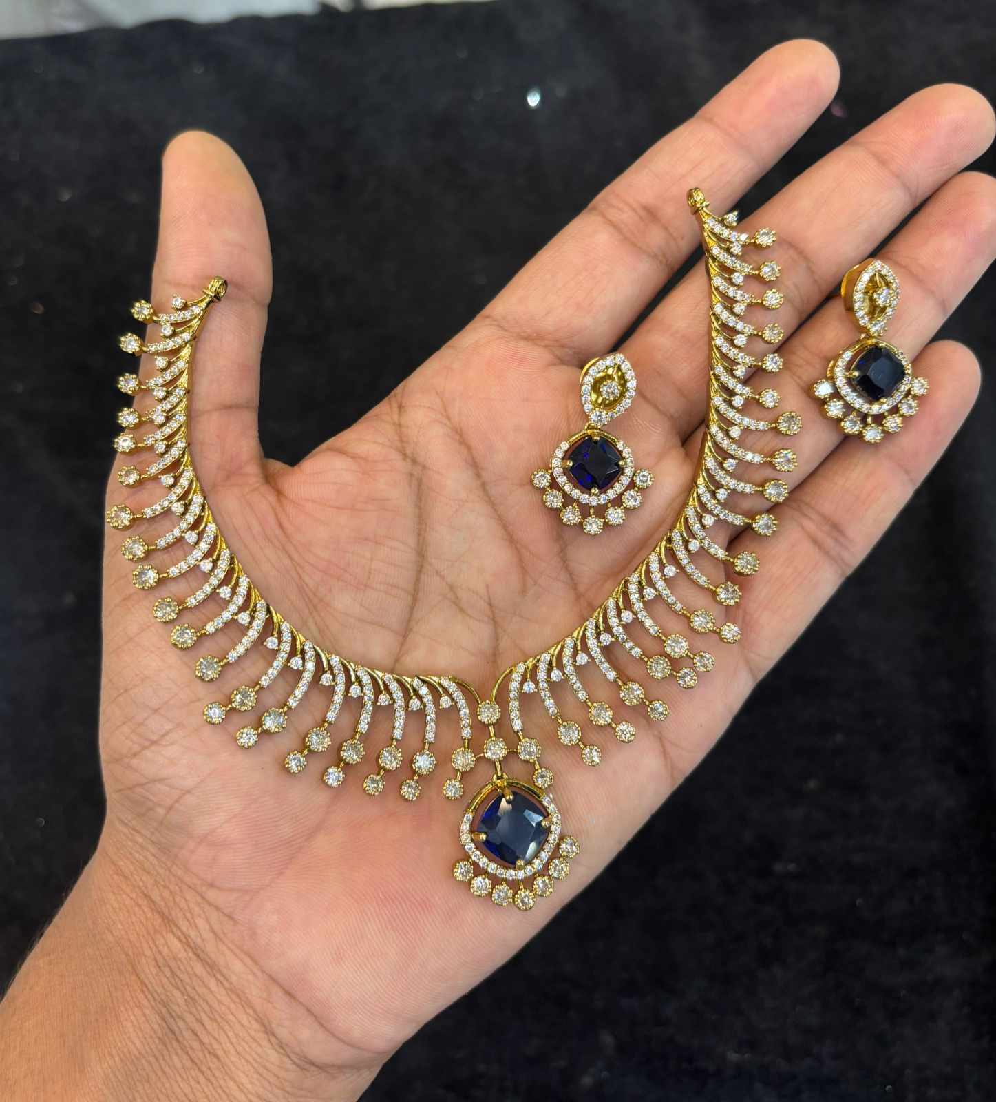 gold-finish-ad-stone-necklace-set