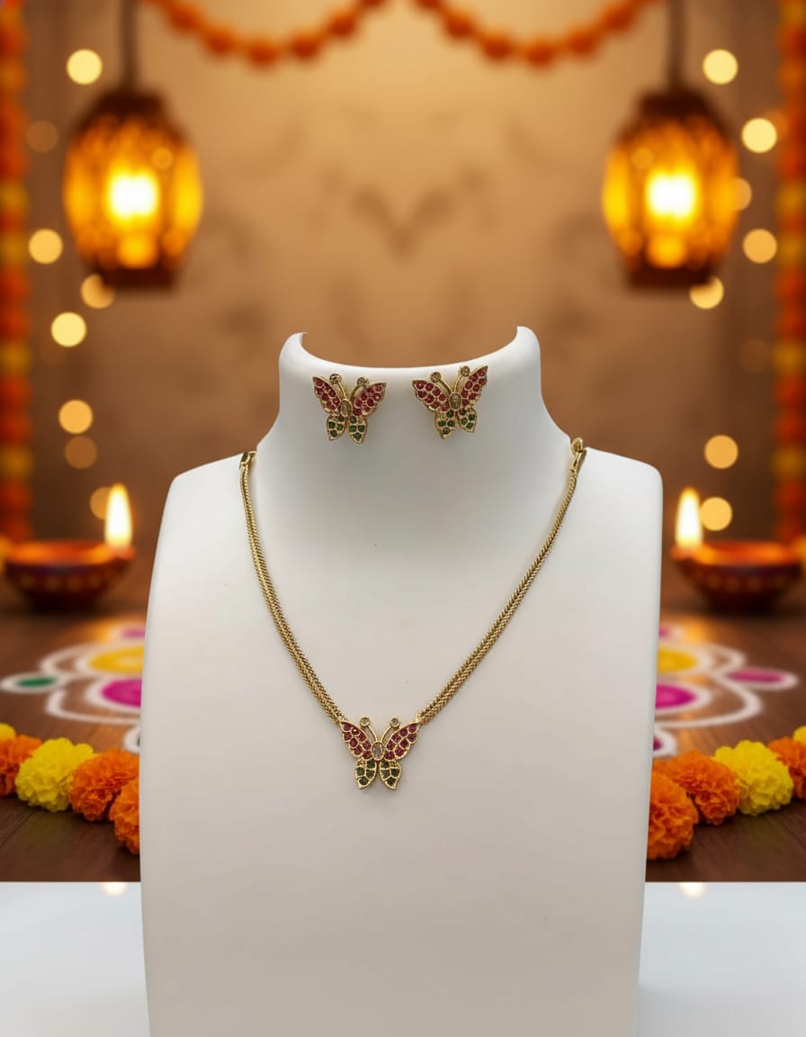 kemp-stone-butterfly-short-chain