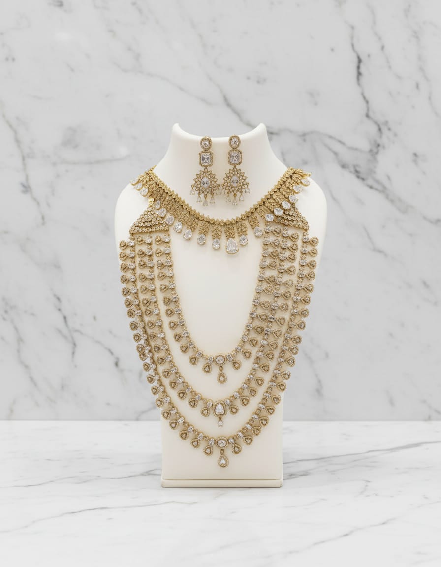 mehndi-polish-ad-stone-necklace-and-haram-layer-set-for-bride