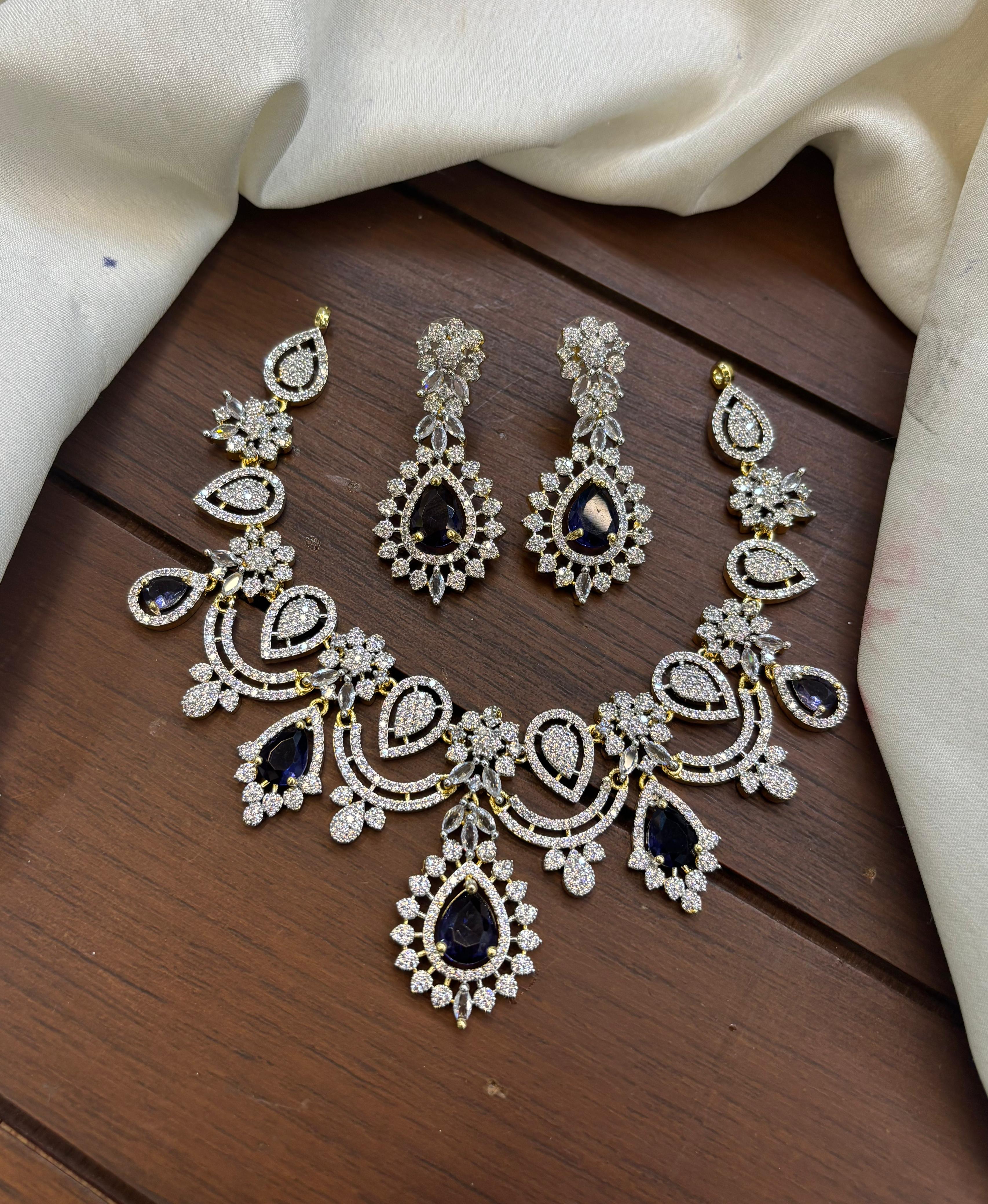 silver-polish-ad-stone-necklace-set