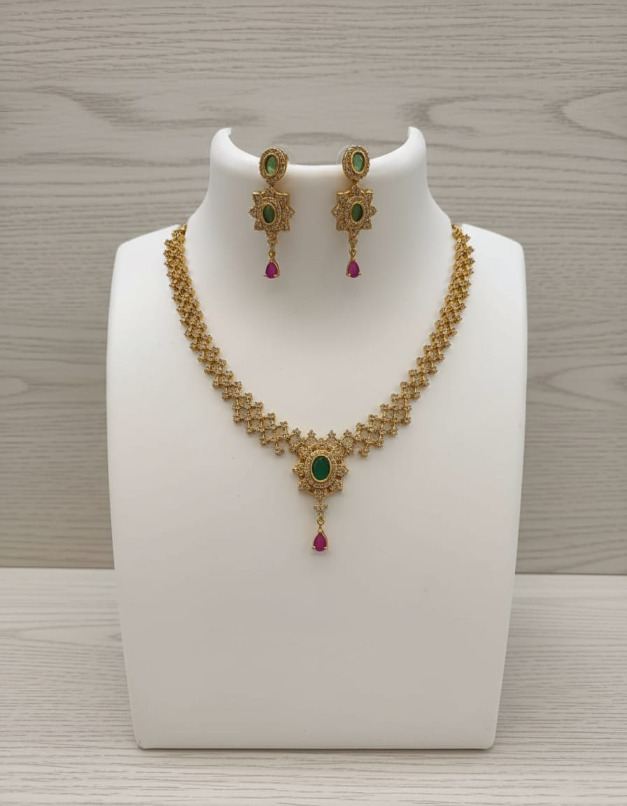 gold-finish-ad-stone-necklace-set