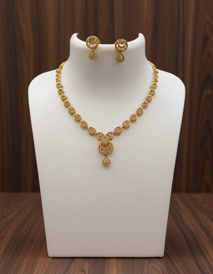 matt-finish-ad-stone-necklace-set