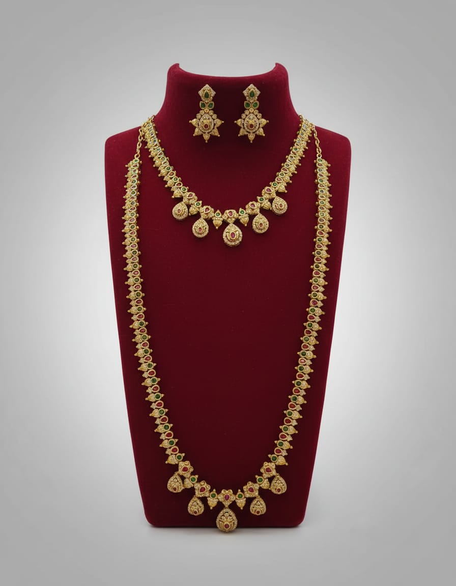 gold-finish-ad-stone-necklace-and-haram-combo-set