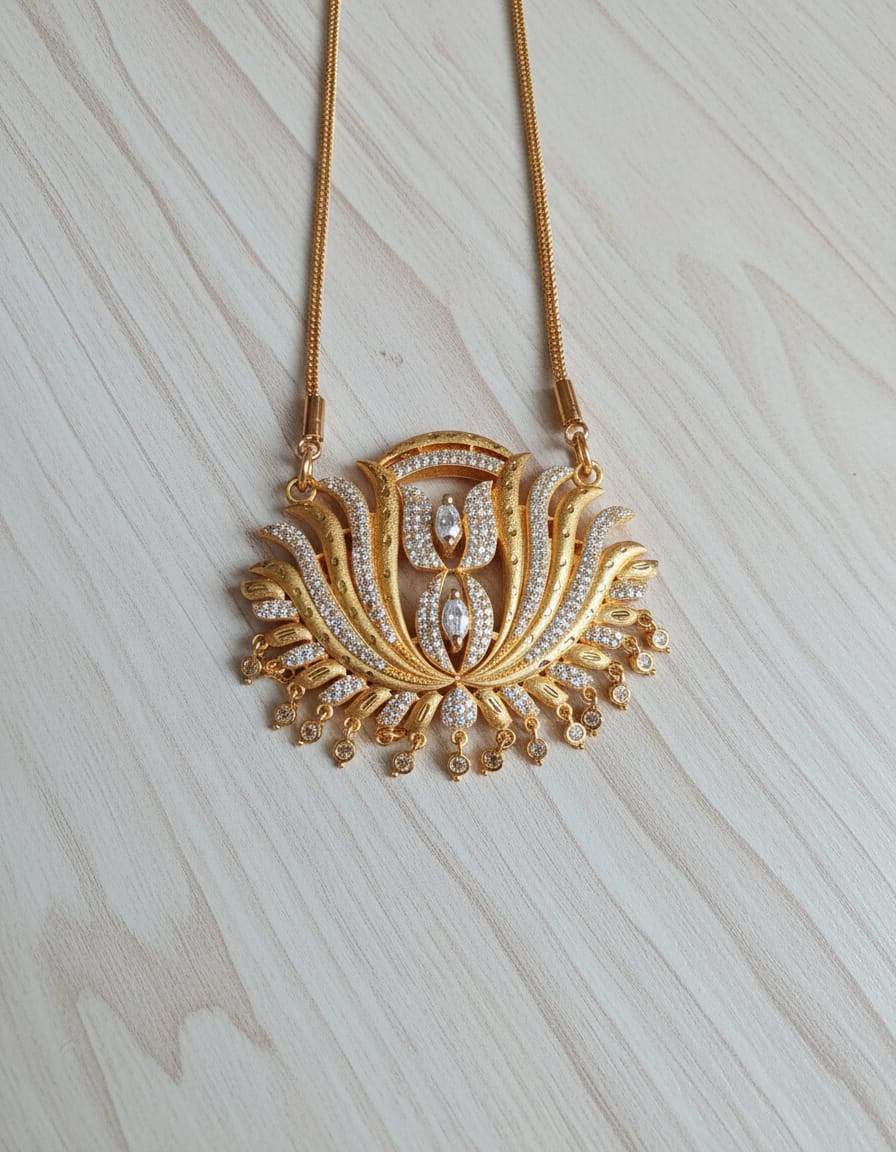 matt-finish-ad-stone-lotus-dollar-chain