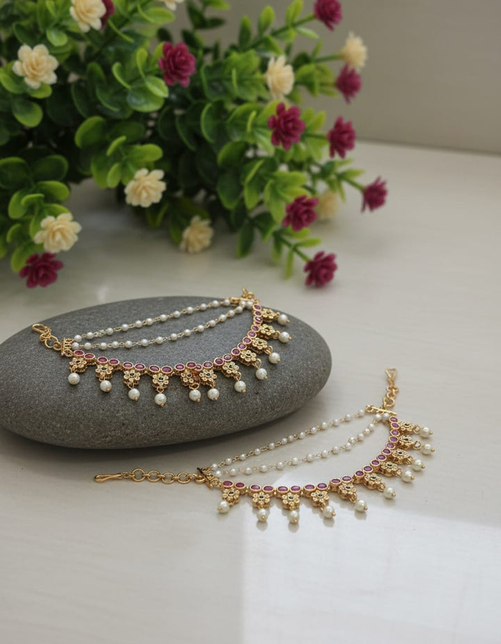 Matt Finish Kemp Stone Earchains