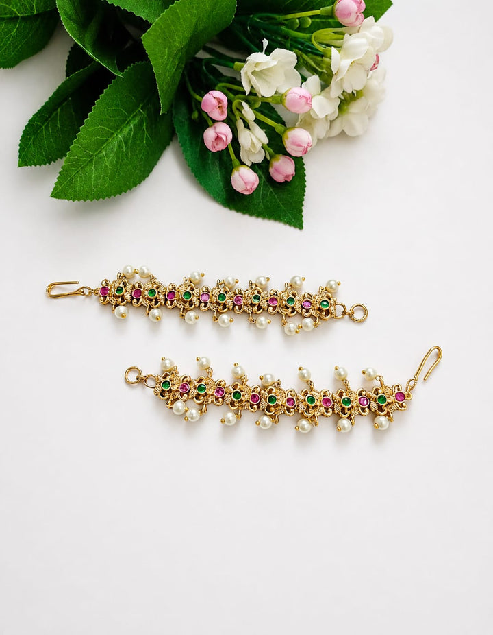 Antique Design Matt Finish Earchains