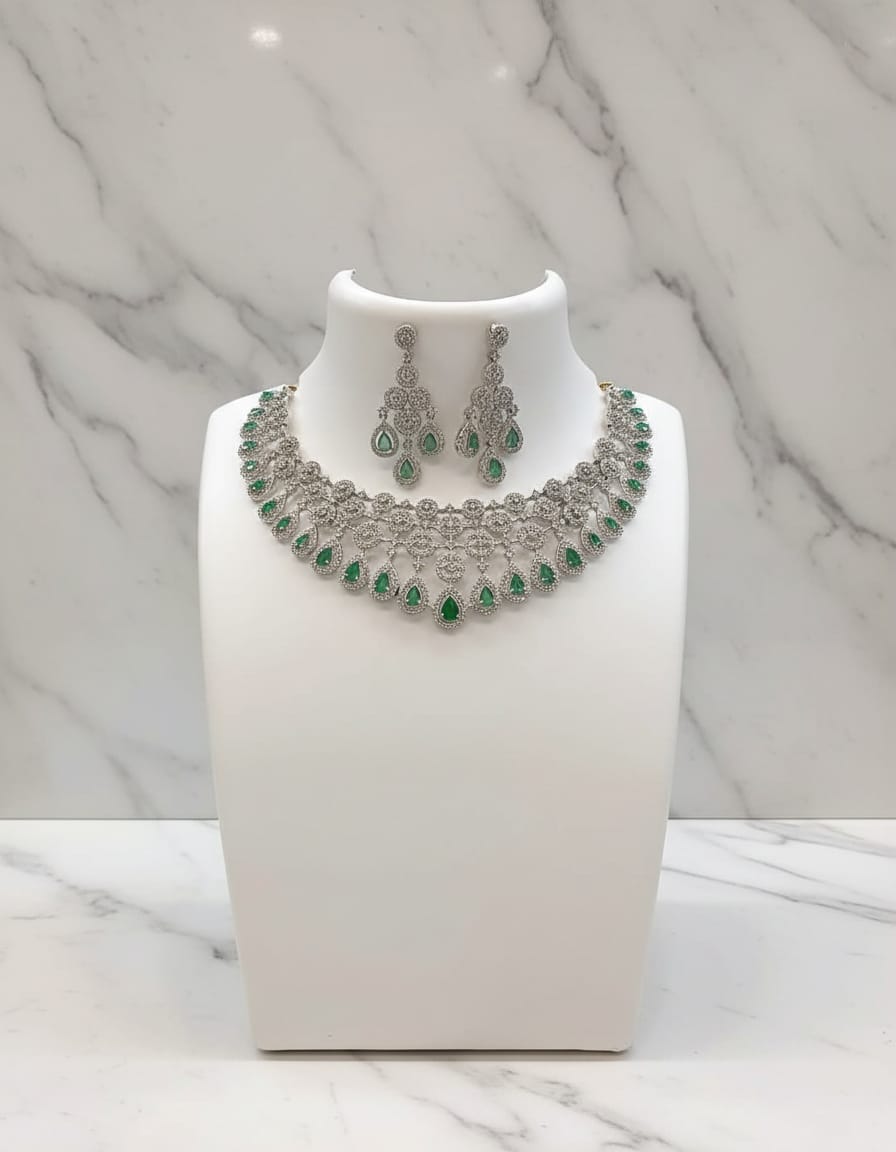 ad-stone-silver-polish-necklace-set
