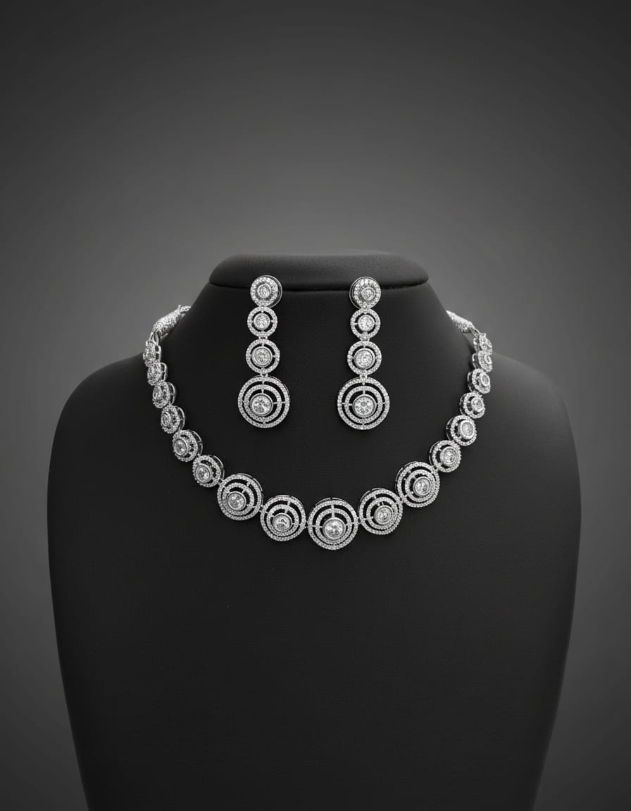 silver-polish-ad-stone-necklace-set