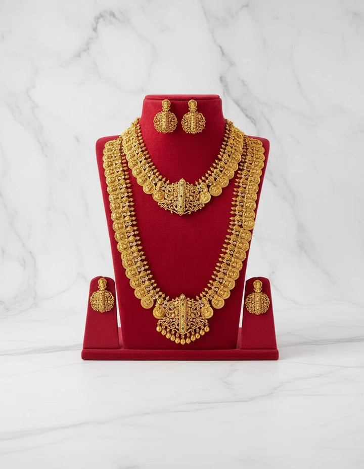 Matt Finish Antique Bridal Set