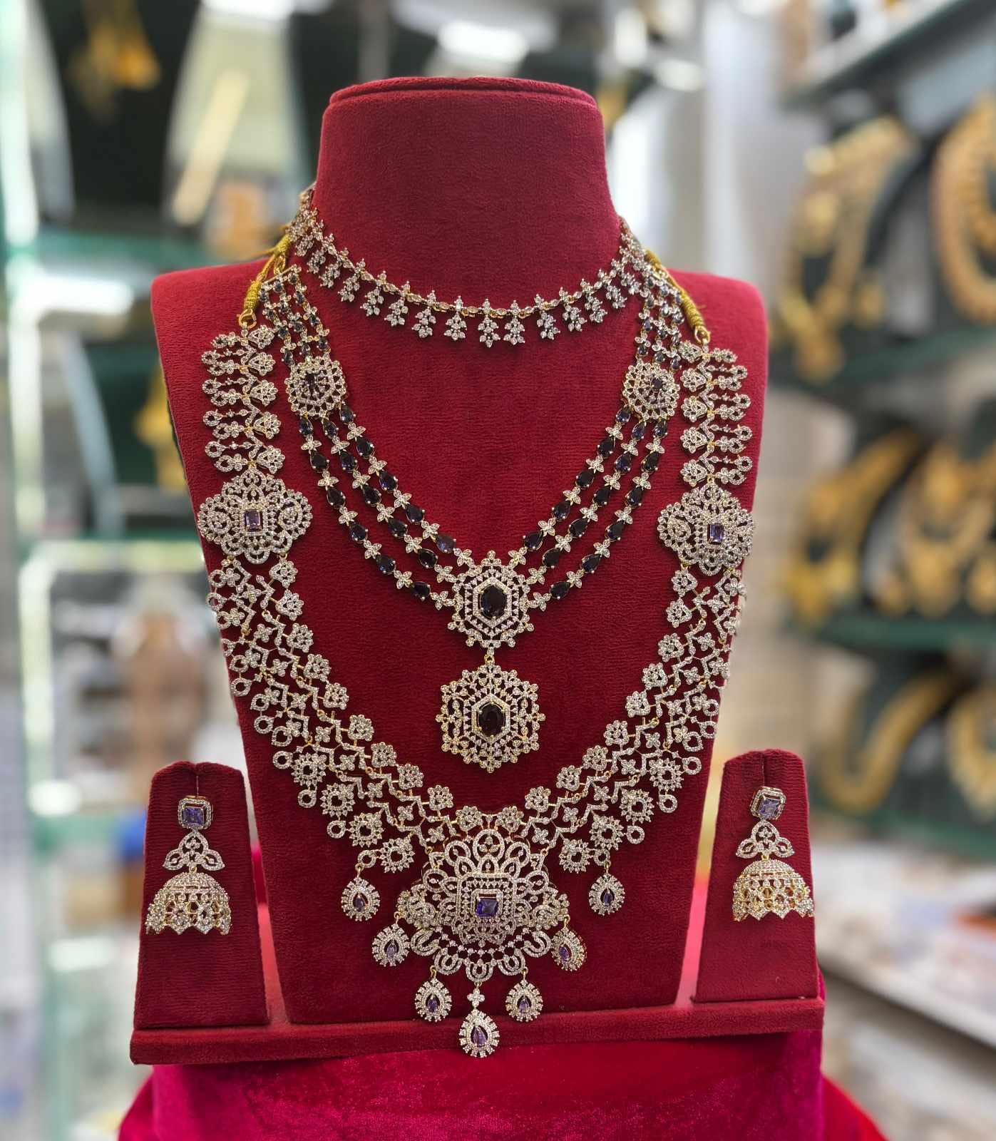 gj-polish-ad-stone-3-layer-necklace-and-haram-bridal-set