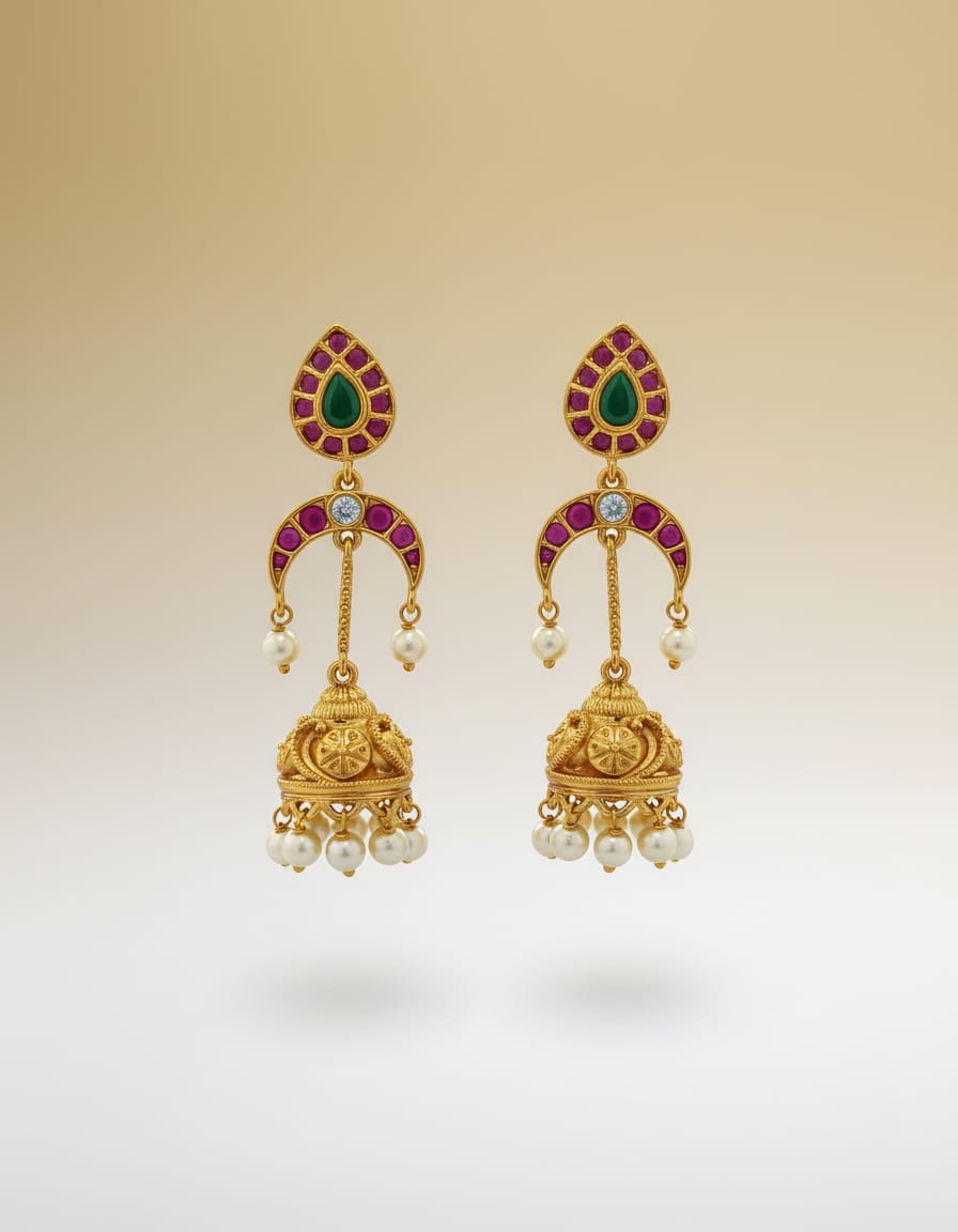 kemp-stone-matt-finish-earrings