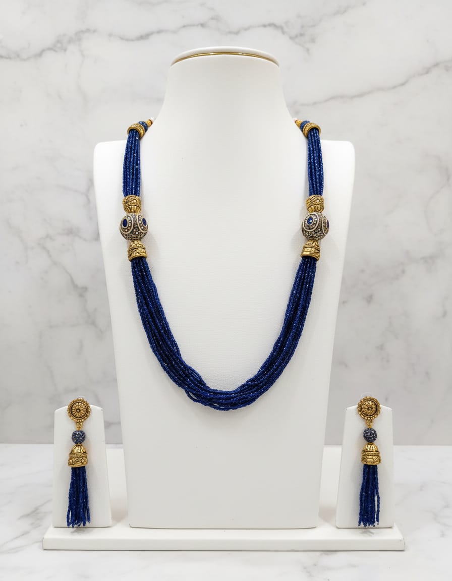 crystal-beads-haram-with-earrings