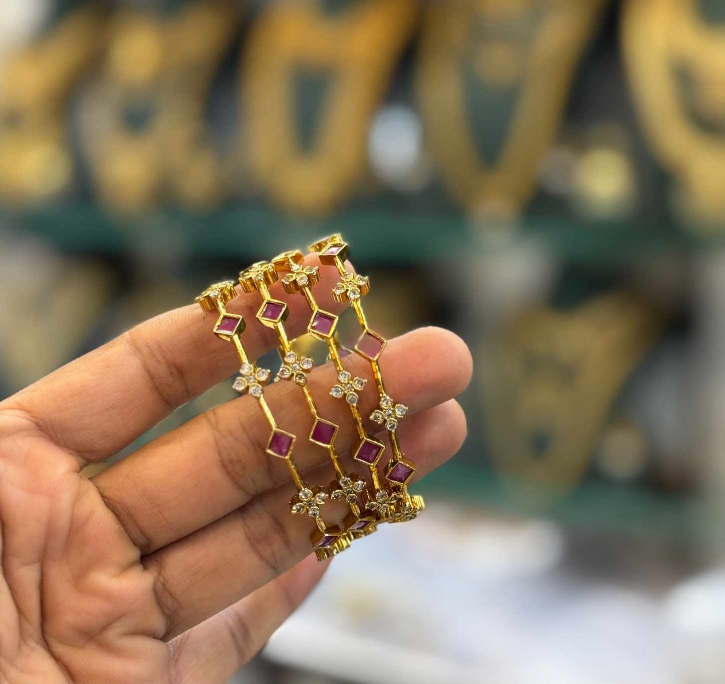 gold-polish-ad-stone-bangles