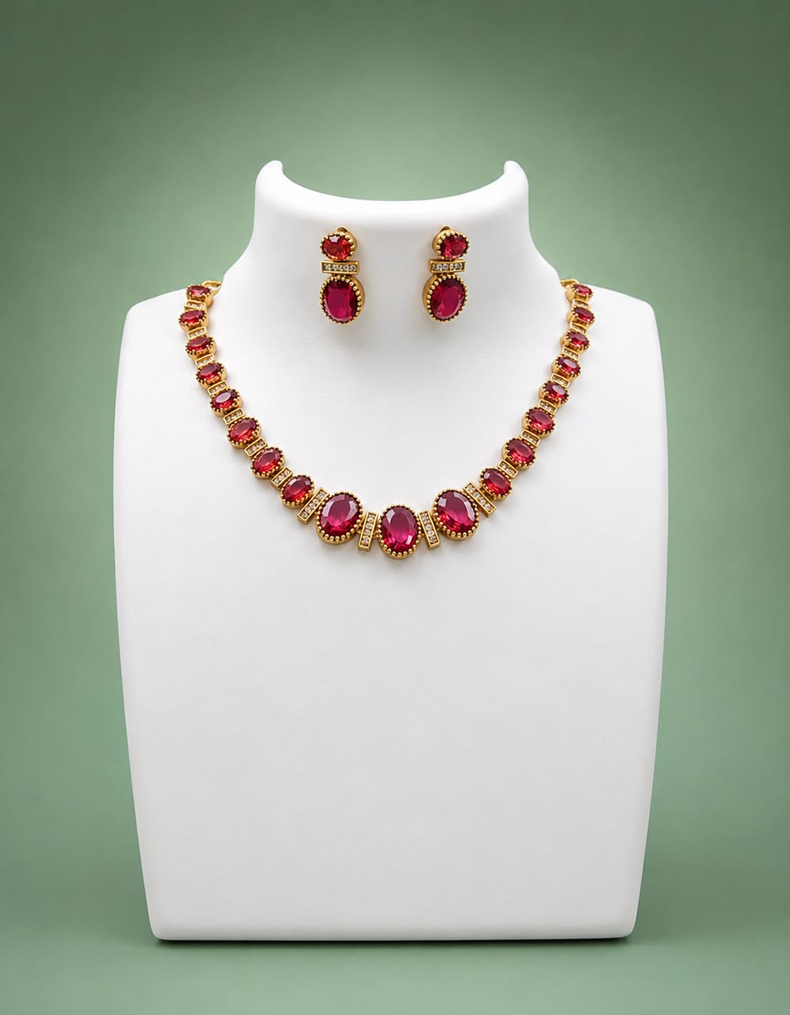 gold-finish-ad-stone-necklace-set